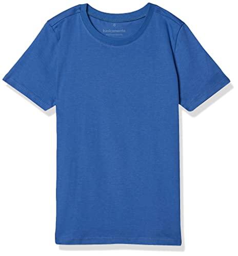 basicamente. Camiseta Gola C Unissex; basicamente; Azul Oceano 16