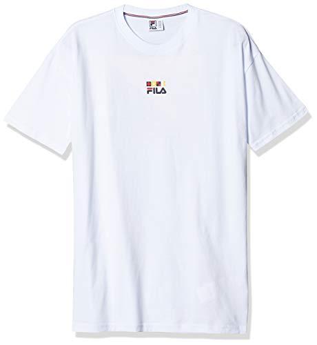 Camiseta Acqua Flag, FILA, Masculino, Branco, P