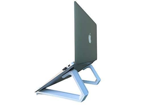 Suporte Splin de Mesa Universal compatível com Notebook Macbook Air Pro Laptop (branco)