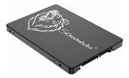 Somnambulist SSD 120GB SATA III 6GB/S Interno Disco sólido 2,5”7mm 3D NAND Chip Up To 520 Mb/s (Preto Urso-120GB)