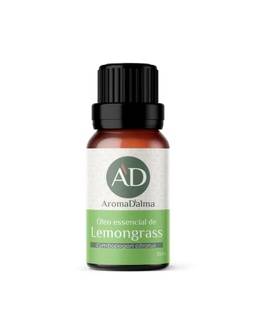 Óleo Essencial De Lemongrass 100% Puro - 10ml - Ideal Para Difusor, Aromaterapia e Cuidados Com o Corpo I Aroma Herbáceo, Terroso e Picante I Aroma D'alma