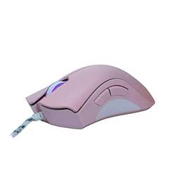 Mouse Gamer Boreal 5 Botoes Led 7 Cores OEX Game Ms319 Rosa