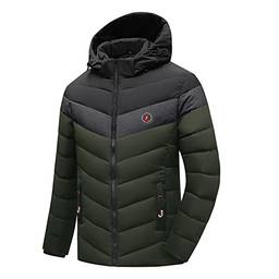 SevenDwarf casacos e jaquetas Masculina Impermeável Montanha Jaqueta À Prova De Vento Inverno Casaco Quente de Lã
