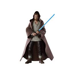 STAR WARS Boneco The Black Series, Figura 15 cm - Obi-Wan Kenobi (Wandering Jedi) - F4358 - Hasbro, Marrom
