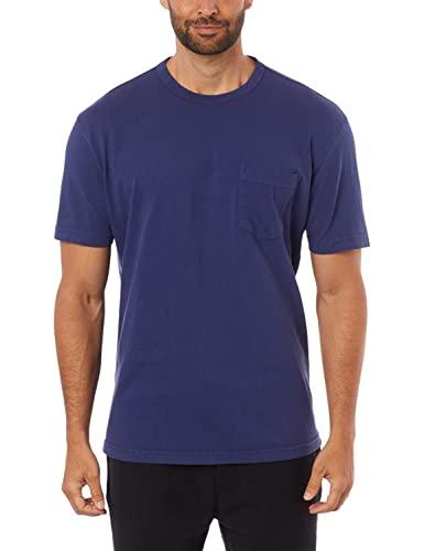 Camiseta,T-Shirt Pocket Recycled Cotton,Osklen,masculino,Azul Escuro,M