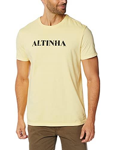 Camiseta Estampada Altinha, Amarelo Sol, P