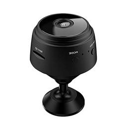 KKmoon Mini câmera WiFi A9 Mini câmera APP Monitor remoto Home Security Câmera 1080P IR Câmera sem fio Home Cam com visão noturna e detecção de movimento para interior e exterior