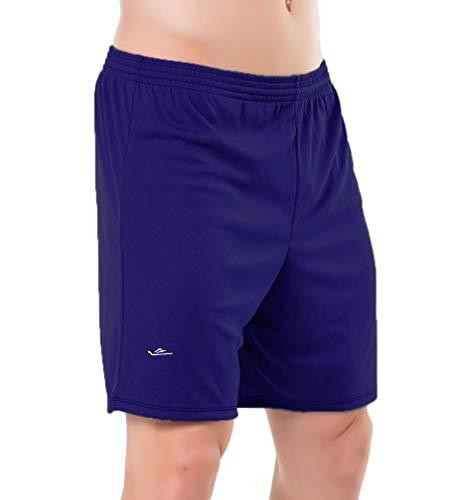 Shorts masculino Elite plus size 38 ao 64 M ao G4 (Azul Marinho, M (38/40))