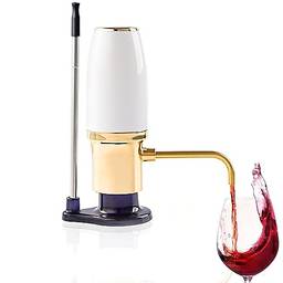Aerador de vinho elétrico Pourer Distribuidor automático de vinho Bico com recarregável USB, decantador de vinho elétrico e derramador de vinho, melhor presente para amantes de vinho