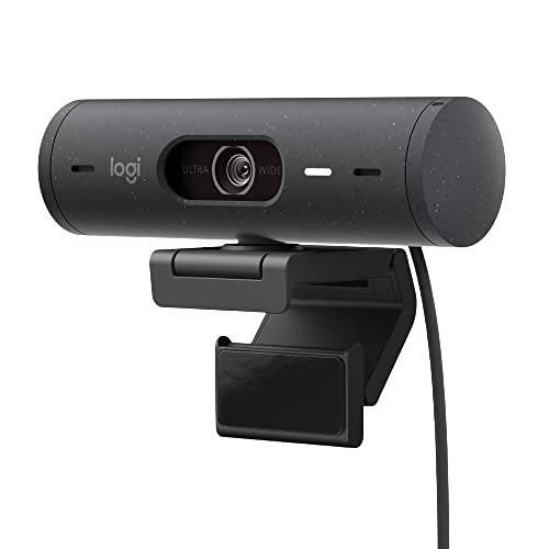 Webcam Full HD Logitech BRIO 500 Grafite