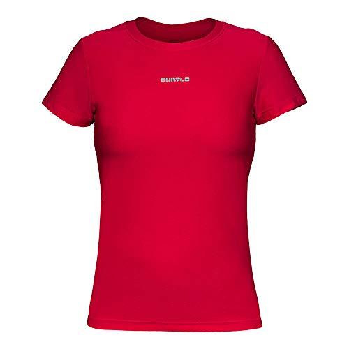 Camiseta Active Fresh Mc - Feminino Curtlo GG Vermelho