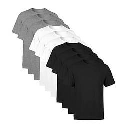 Kit 10 Camisetas Masculina SSB Brand Lisa Algodão 30.1 Premium