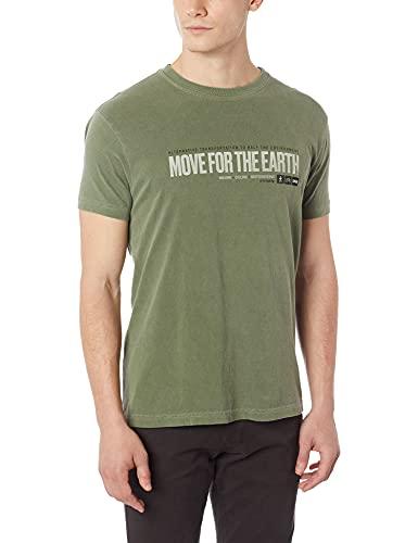 Camiseta, Stone Move For The Earth Eco,Osklen,masculino,Verde Amazonia,M