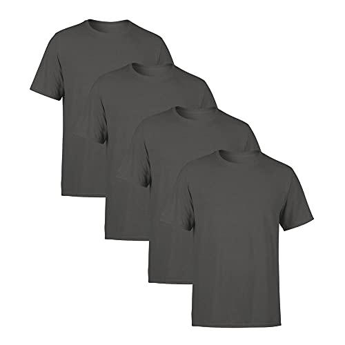 Kit 4 Camisetas Masculina SSB Brand Lisa Algodão 30.1 Premium, Tamanho GG
