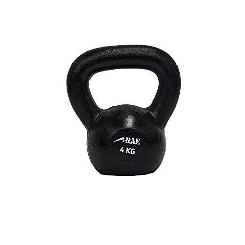 Kettlebell de Ferro Polido para Treinamento Funcional 4 kg - Rae Fitness