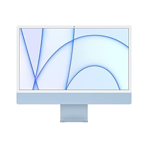 Apple iMac (de 24 polegadas, Processador M1 da Apple com CPU 8?core e GPU 8?core, 8 GB RAM, 512 GB) - Azul