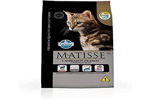 Ração Farmina Matisse para Gatos Adultos Castrados Sabor Frango 2kg Farmina