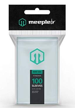 Sleeves MeepleBR - MINI USA (41x63mm)