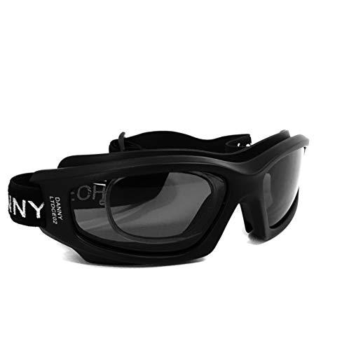Óculos Proteção DANNY D-TECH Esportivo Com Clipe Interno P/Lentes De Grau Ideal Para Ciclismo Futebol Voley Paraquedismo Paintball