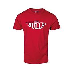 T-Shirt, Chicago Bulls, Masculino, Vermelho, P