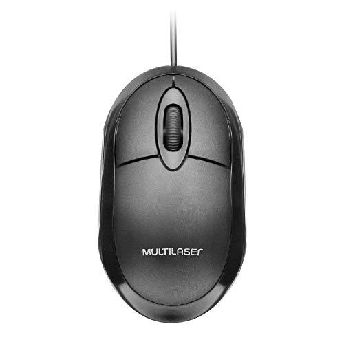 Mouse Classic Box Óptico Full Black USB - MO300