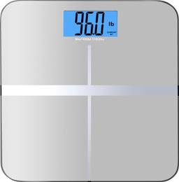 BalanceFrom Balança digital de peso corporal para banheiro com tecnologia Step-On e tela de retroiluminação, 180 kg, com MemoryTrack