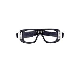 Óculos de bicicleta Lioobo resistentes a raios UV, à prova de choque, futebol, basquete, ciclismo, esportes ao ar livre, óculos de segurança (preto)