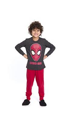 Pijama Infantil Evanilda Masculo Spider 259 Tam. 10