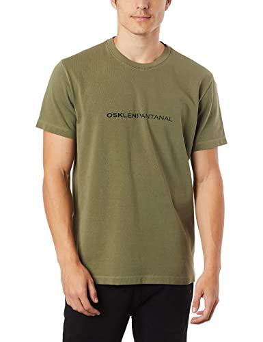 Camiseta,T Shirt Double Pantanal,Osklen,masculino,Verde,M