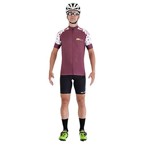 Camisa Ciclismo RH-33 Vinho Tamanho:M