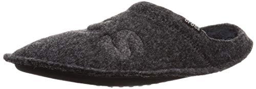 Sandália Classic Logo Slipper, Crocs, Adulto Unissex, Black, 39