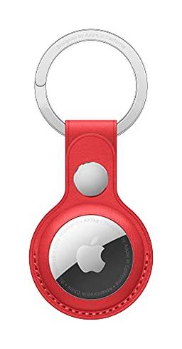 Apple Porta?chaves em couro para AirTag - (PRODUCT) RED