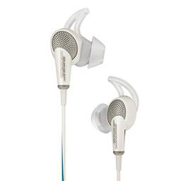 Bose QuietComfort 20 Fones de ouvido acústicos com cancelamento de ruído, dispositivos Apple, branco