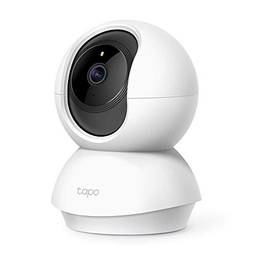 Câmera de Segurança Wi-Fi 360º TP-Link Full HD bivolts, Tapo C200, Compatível com Alexa