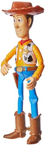 Etitoys Boneco toy story woody xerife, Amarelo com azul e marrom