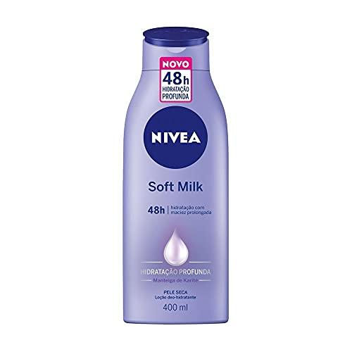 Hidratante Desodorante Nivea Soft Milk 400Ml, Nivea, Branco, 400Ml