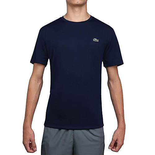 Lacoste, Camiseta, Básica, Azul Marinho, 3G, G3, Regular Fit