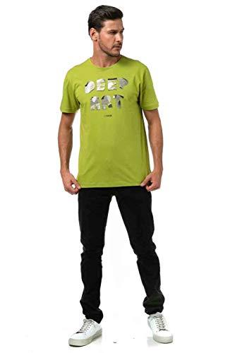 Forum 035.46.03204 Camiseta Estampada Masculino, Verde Dracena, Tamanho M