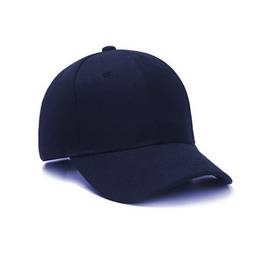 Boné Dad Hat Aba Curva Strapback Liso (Azul-Escuro)