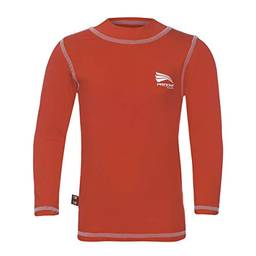 PROGNE SPORTS UV3000 Camisa Termica para Atividades ao Ar Livre, 12, Vermelha