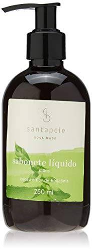 Sabonete Liquido De Mãos Cacau E Flor De Helicônia, Santapele