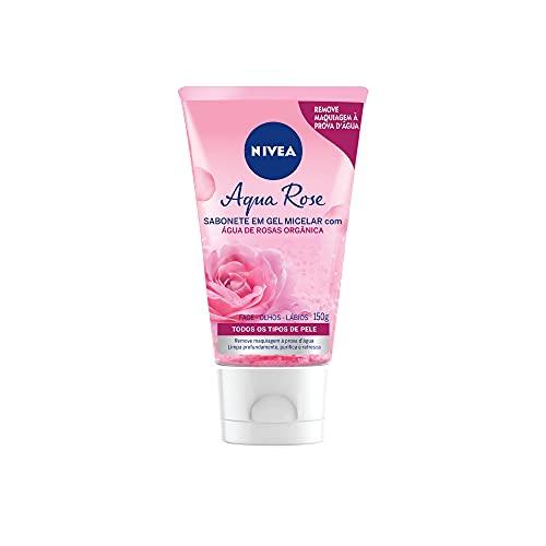 NIVEA MicellAIR Sabonete Gel de Limpeza Facial Água de Rosas 150ml