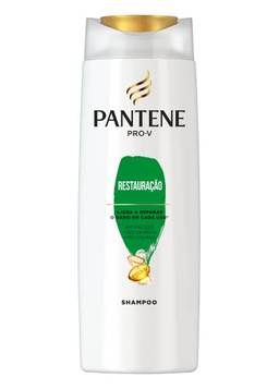 Pantene - Shampoo Restauração, Reparação de Danos a Cada Uso, com Óleo de Argan, Tratamento Capilar, 400 ml
