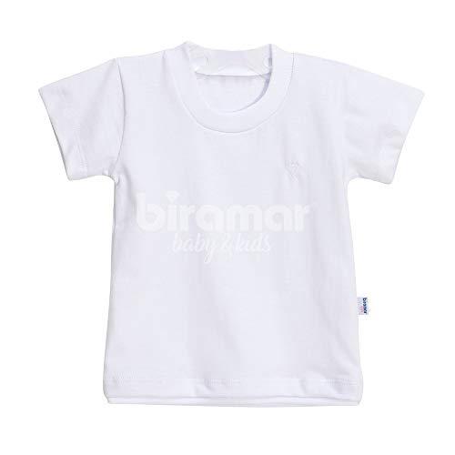 Camiseta para Bebê e Kids Manga Curta RN - Branco, Biramar Baby, Branco