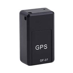 Romacci Mini dispositivo de rastreamento portátil em tempo real GF07 Posicionamento por satélite contra roubo para rastreamento de veículos, pessoas e outros objetos em movimento
