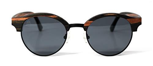 Óculos de Sol Parker II, Mafia Wood Exclusive Wear, Adulto Unissex, Marrom, M