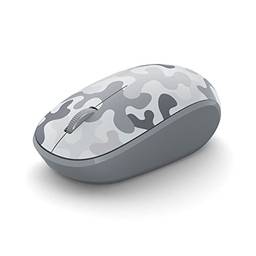 Microsoft Mouse Bluetooth – Camuflagem florestal. confortável, uso destro/esquerdo, 3 botões, mouse Bluetooth sem fio para PC/laptop/desktop, funciona com computadores Mac/Windows, 8KX-00001