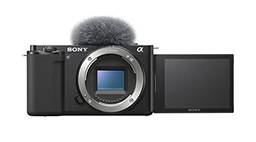 Sony Alpha ZV-E10 - Câmera Vlog sem espelho com lente intercambiável APS-C - Preta