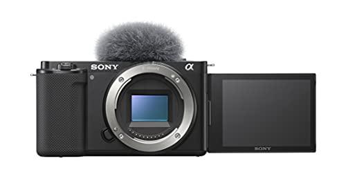 Sony Alpha ZV-E10 - Câmera Vlog sem espelho com lente intercambiável APS-C - Preta