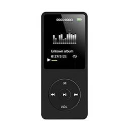 KKmoon MP3 / MP4 Player 64 GB Music Player 1.8 '' Screen Portable MP3 Music Player com Rádio FM Voice Recorde para Crianças Adulto